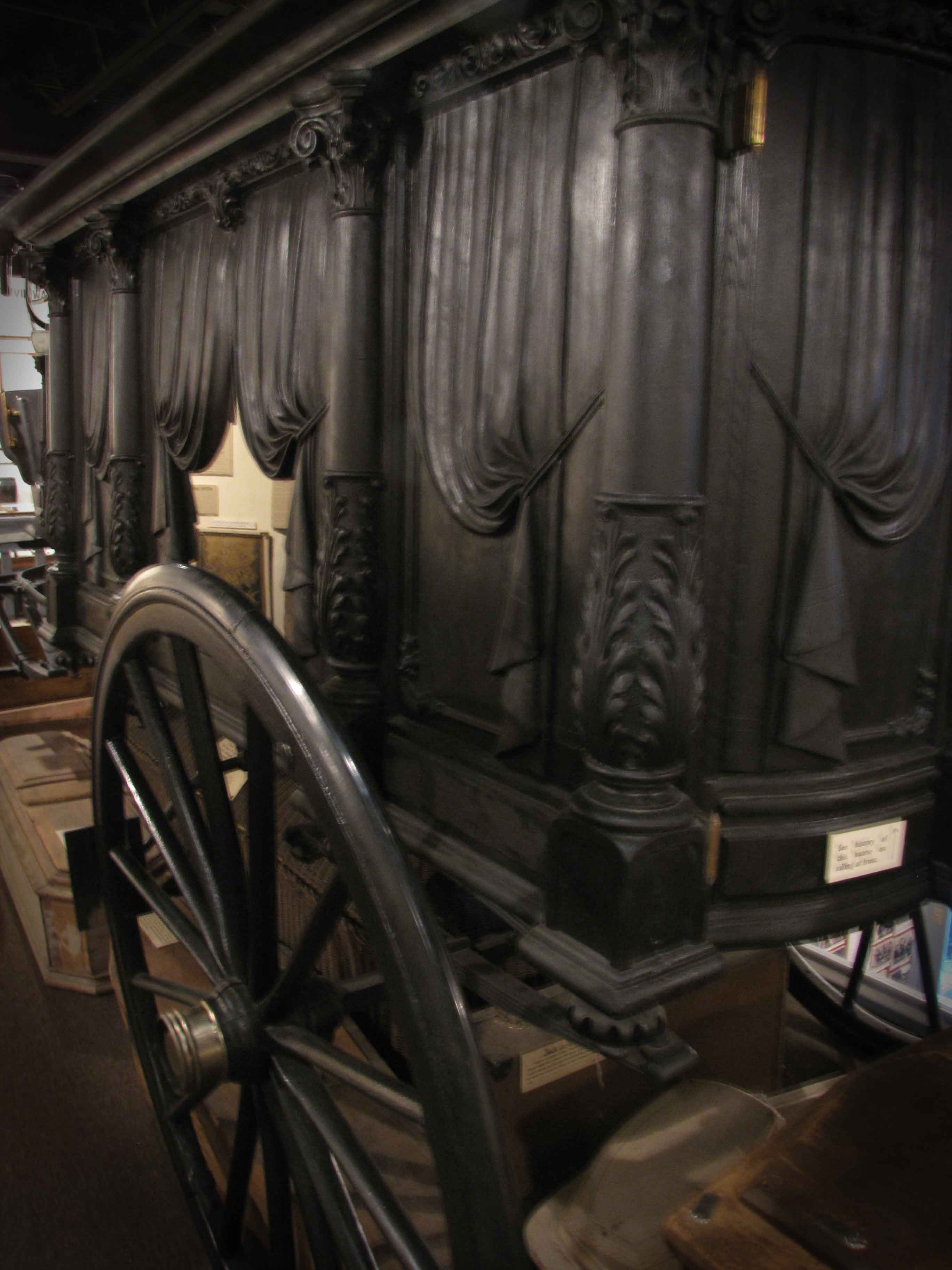Funeral Hall of Fame displays
